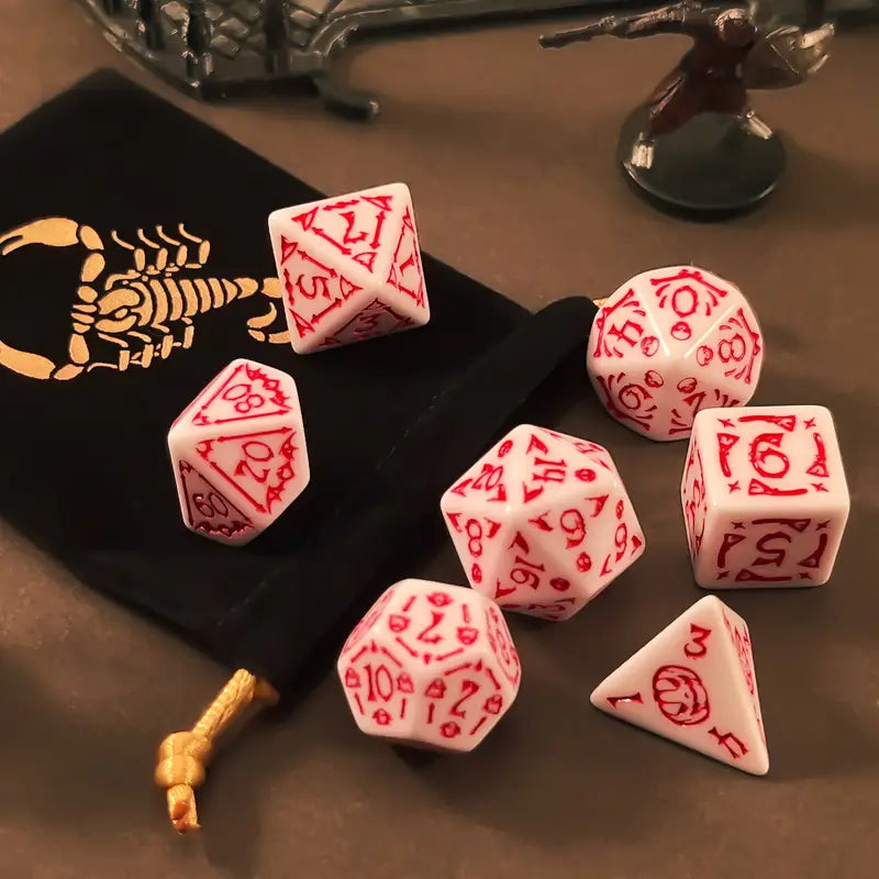 Halloween Pattern Dice Set
