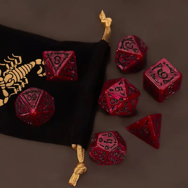 Halloween Pattern Dice Set