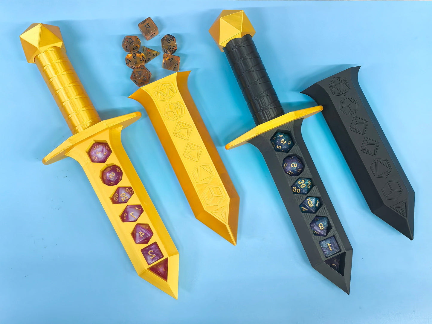 Dagger of Holding Dice Vault + Give away a Mystery Dice Set (Random Color)