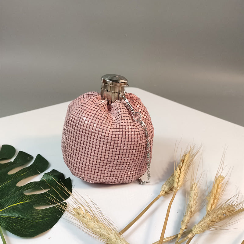 Vintage Style Scaled Gate-top Dice Bag + Mystery Dice Set