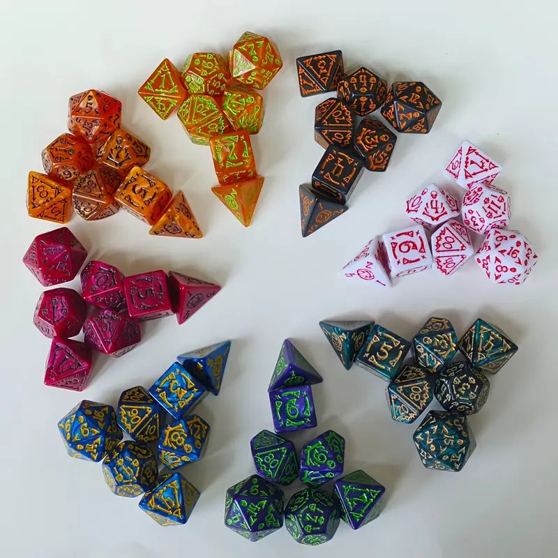 Halloween Pattern Dice Set