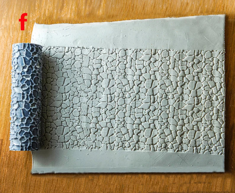 D&D Terrain Textured Rollers Collection 5 Clay/ Foams DND Terrain